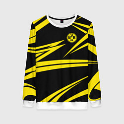 Свитшот женский FC Borussia: BVB Sport, цвет: 3D-белый