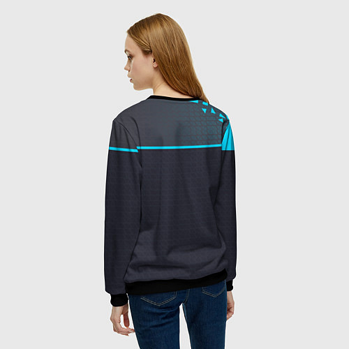 Женский свитшот Detroit: RK800 / 3D-Черный – фото 4