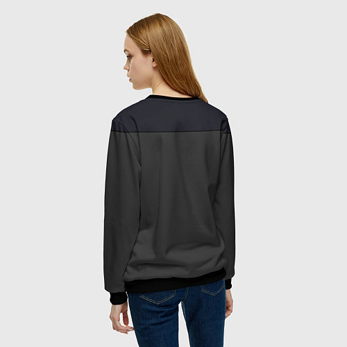 Женский свитшот Conor RK800 / 3D-Черный – фото 4