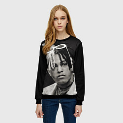 Свитшот женский XXXTentacion, цвет: 3D-черный — фото 2