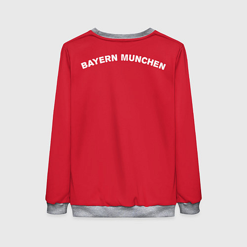 Женский свитшот FC Bayern Home 18-19 / 3D-Меланж – фото 2