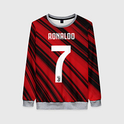 Женский свитшот Ronaldo 7: Red Sport