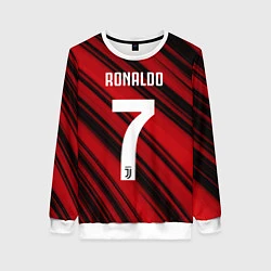 Женский свитшот Ronaldo 7: Red Sport