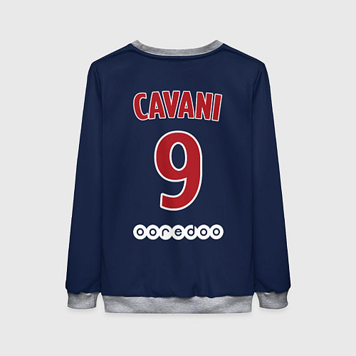 Женский свитшот FC PSG Cavani 18-19 / 3D-Меланж – фото 2