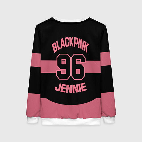 Женский свитшот Black Pink: Jennie 96 / 3D-Белый – фото 2
