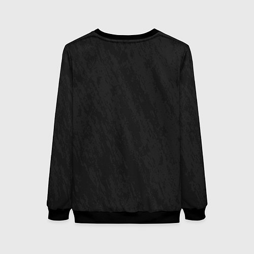 Женский свитшот Dark Souls: Howling Wolf / 3D-Черный – фото 2