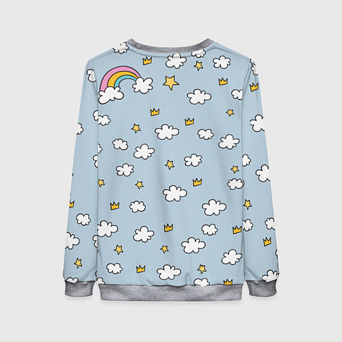 Женский свитшот Рарити пони / 3D-Меланж – фото 2