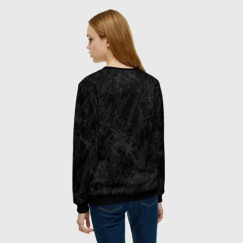 Женский свитшот Praise The Sun / 3D-Черный – фото 4