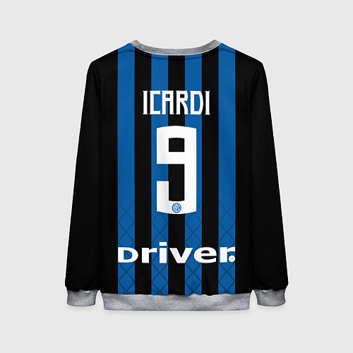 Женский свитшот Inter: Icardi 18-19 / 3D-Меланж – фото 2