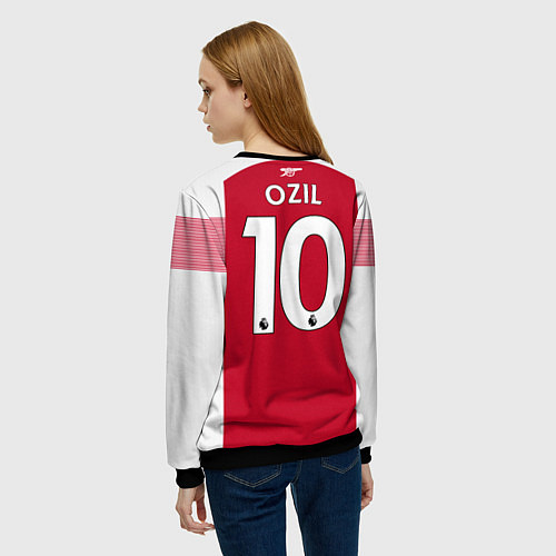 Женский свитшот Ozil home 18-19 / 3D-Черный – фото 4