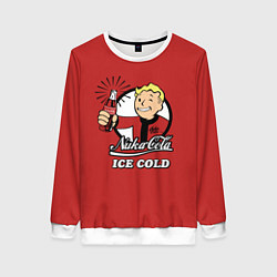 Свитшот женский Nuka Cola: Ice Cold, цвет: 3D-белый