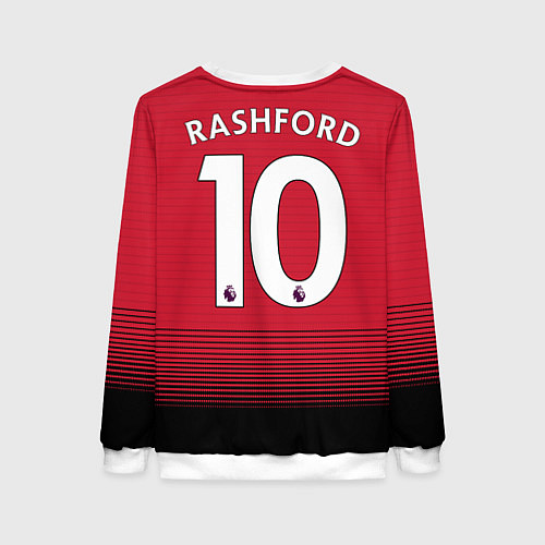 Женский свитшот Rashford home 18-19 / 3D-Белый – фото 2