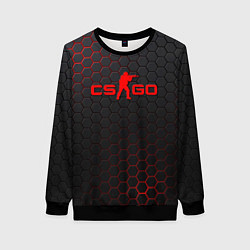 Женский свитшот CS:GO Grey Carbon