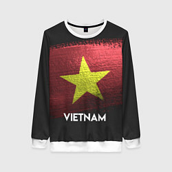 Свитшот женский Vietnam Style, цвет: 3D-белый
