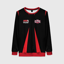 Свитшот женский MMA Elite, цвет: 3D-красный