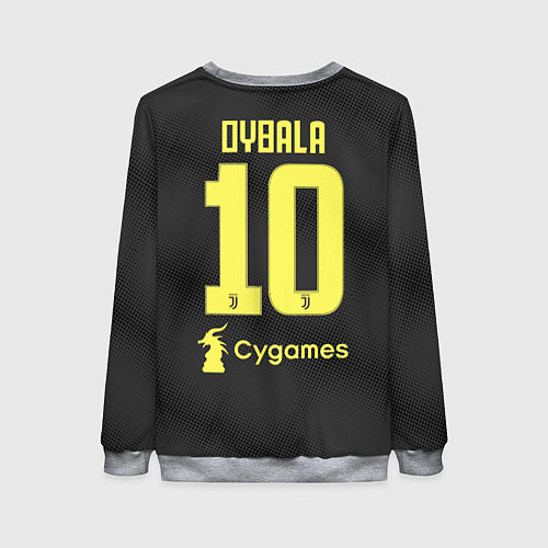 Женский свитшот Dybala 18-19 alternative / 3D-Меланж – фото 2