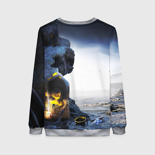 Женский свитшот Death Stranding: Exclusive / 3D-Меланж – фото 2