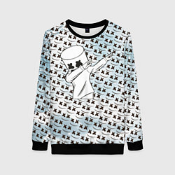 Свитшот женский Marshmello DAB, цвет: 3D-черный