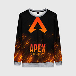 Женский свитшот Apex Legends: Orange Flame