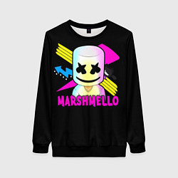 Свитшот женский Marshmello DJ, цвет: 3D-черный