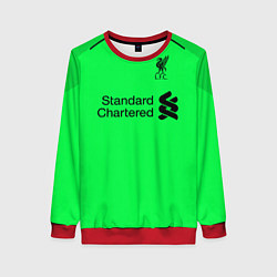 Свитшот женский Liverpool: Alisson GK 18-19, цвет: 3D-красный