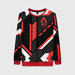 Свитшот женский Apex Cyrex, цвет: 3D-красный