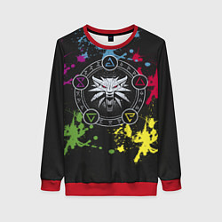 Женский свитшот Ведьмак: Сила стихий