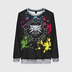 Женский свитшот Ведьмак: Сила стихий