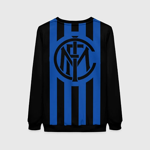 Женский свитшот Internazionale Milano / 3D-Черный – фото 2