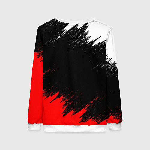Женский свитшот 21 Pilots: Black & Red / 3D-Белый – фото 2