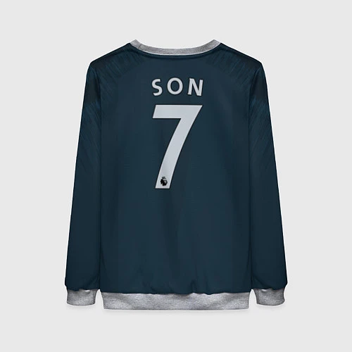 Женский свитшот FC Tottenham: Son Third 18-19 / 3D-Меланж – фото 2