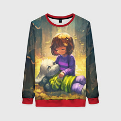 Женский свитшот Фриск и Азриэль