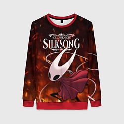 Свитшот женский Hollow Knight: Silksong, цвет: 3D-красный