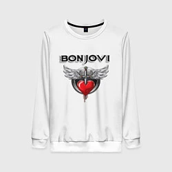 Женский свитшот Bon Jovi