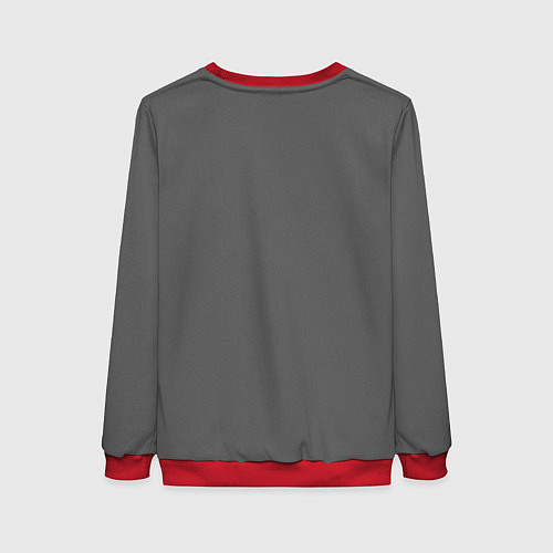 Женский свитшот Король и Шут / 3D-Красный – фото 2