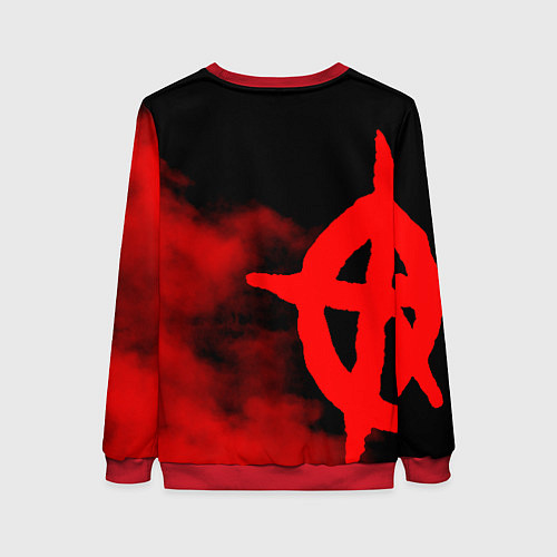 Женский свитшот Сектор Газа / 3D-Красный – фото 2