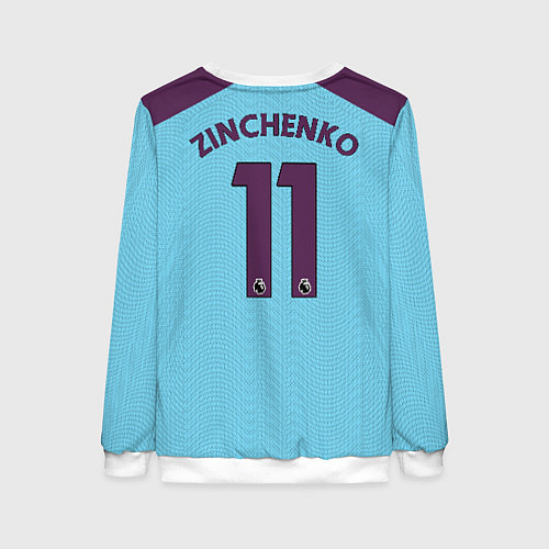 Женский свитшот Zinchenko home 19-20 / 3D-Белый – фото 2