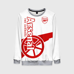 Свитшот женский Arsenal, цвет: 3D-меланж