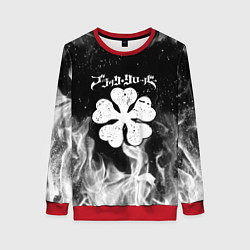 Женский свитшот ЧЁРНЫЙ КЛЕВЕР