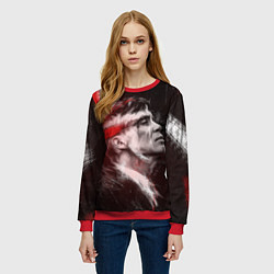 Свитшот женский Peaky Blinders Thomas Shelby, цвет: 3D-красный — фото 2