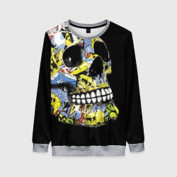Женский свитшот Graffiti - Skull
