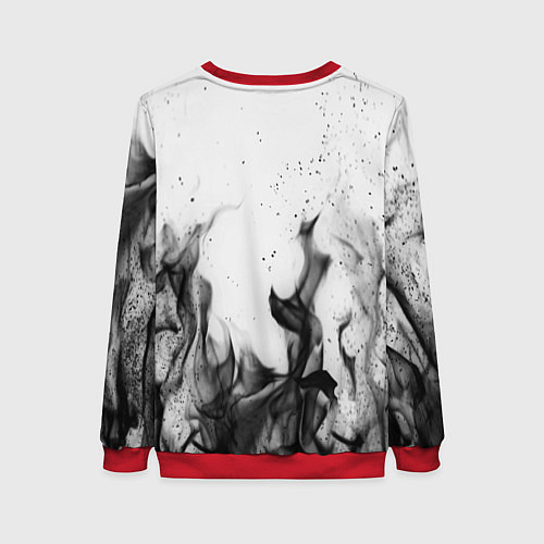 Женский свитшот LINDEMANN: Black Fire / 3D-Красный – фото 2