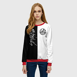 Свитшот женский Stray Kids, цвет: 3D-красный — фото 2