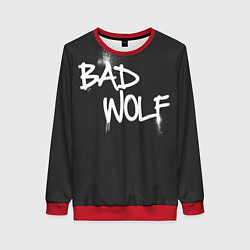 Свитшот женский Bad Wolf, цвет: 3D-красный