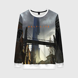 Свитшот женский HALF LIFE, цвет: 3D-белый