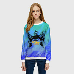 Свитшот женский Король и Шут, цвет: 3D-белый — фото 2