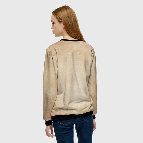 Женский свитшот Масутацу Ояма / 3D-Черный – фото 4