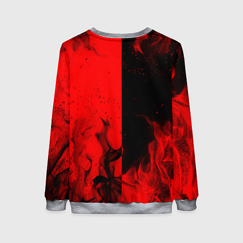 Женский свитшот АлисА / 3D-Меланж – фото 2