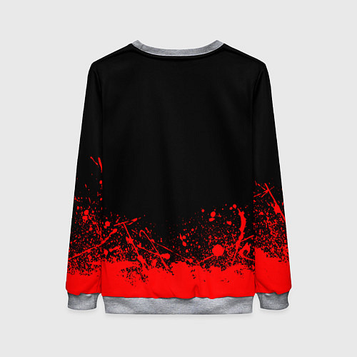 Женский свитшот АлисА / 3D-Меланж – фото 2