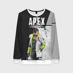 Свитшот женский Apex Legends, цвет: 3D-белый
